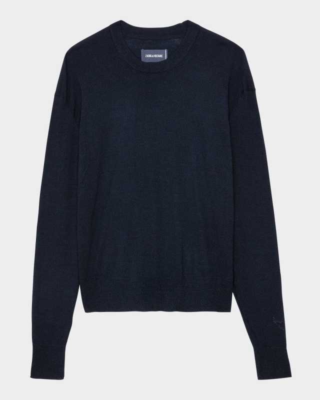 Emmy Cutout Merino Wool Sweat